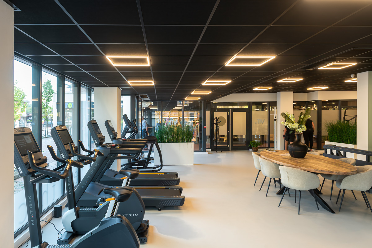 Systeemplafond met sfeer en akoestiek